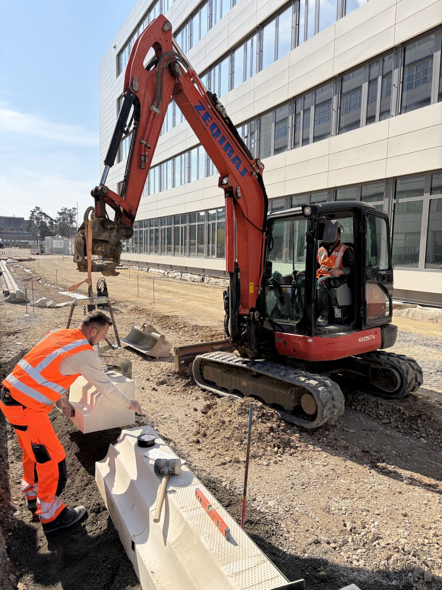 Kubota-KX057-4-Steinbau-Hubkraft