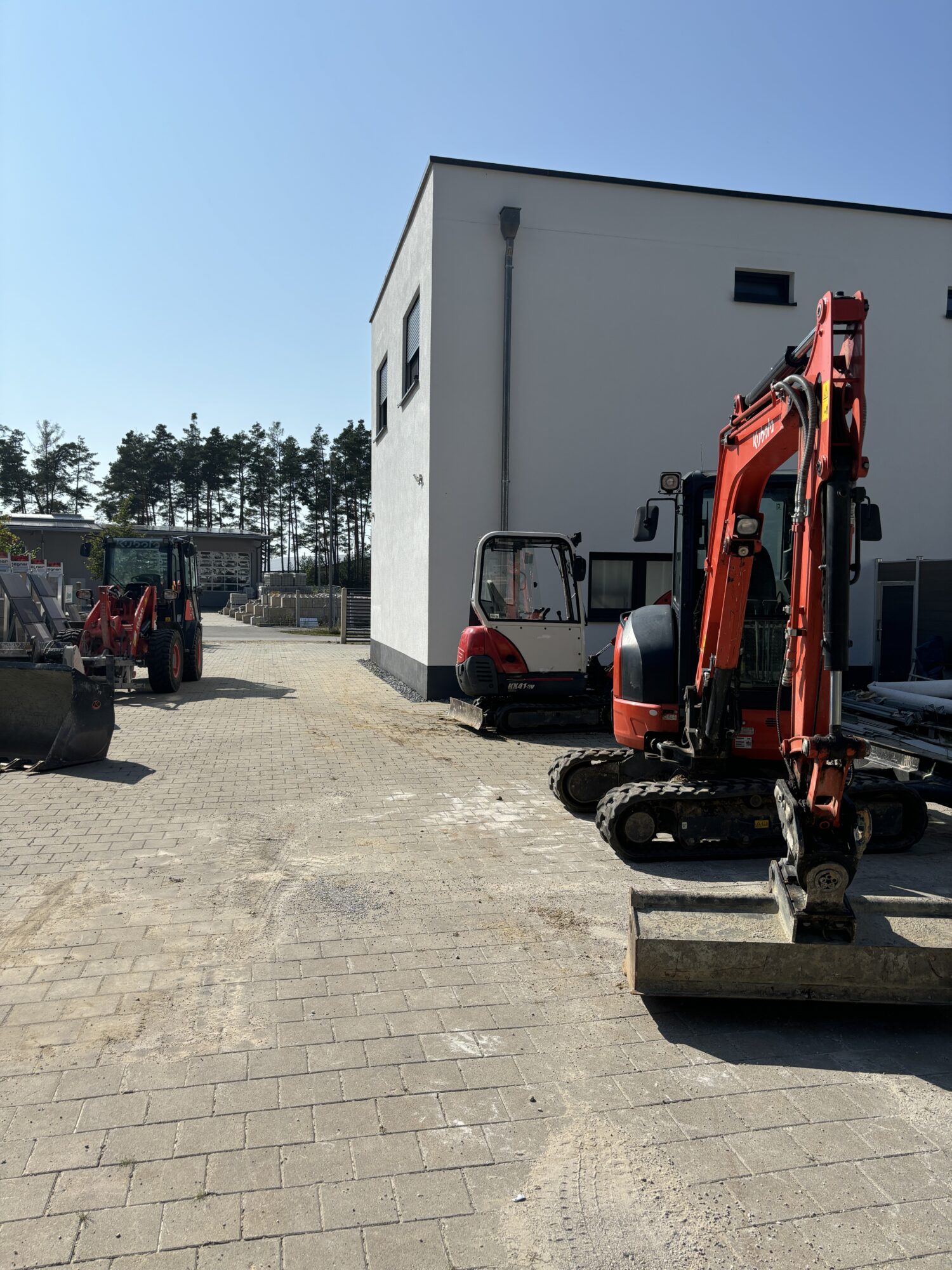 Jetzt Kubota KX057-4 Bagger mieten bei Baumaschinenvermietung Doni