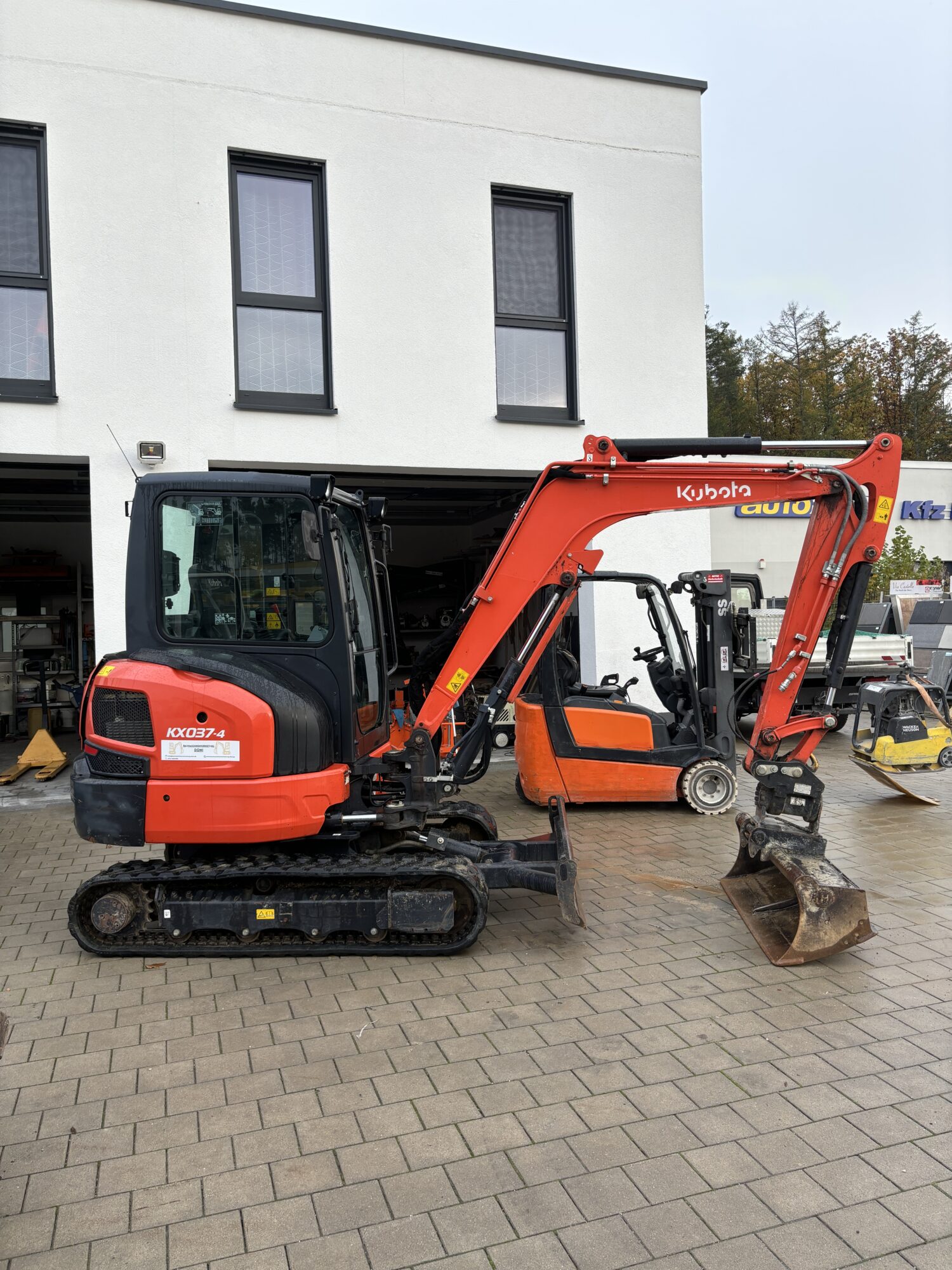 Kubota KX037-4 (3,6t) Bagger – Ihre Lösung für Aushubarbeiten