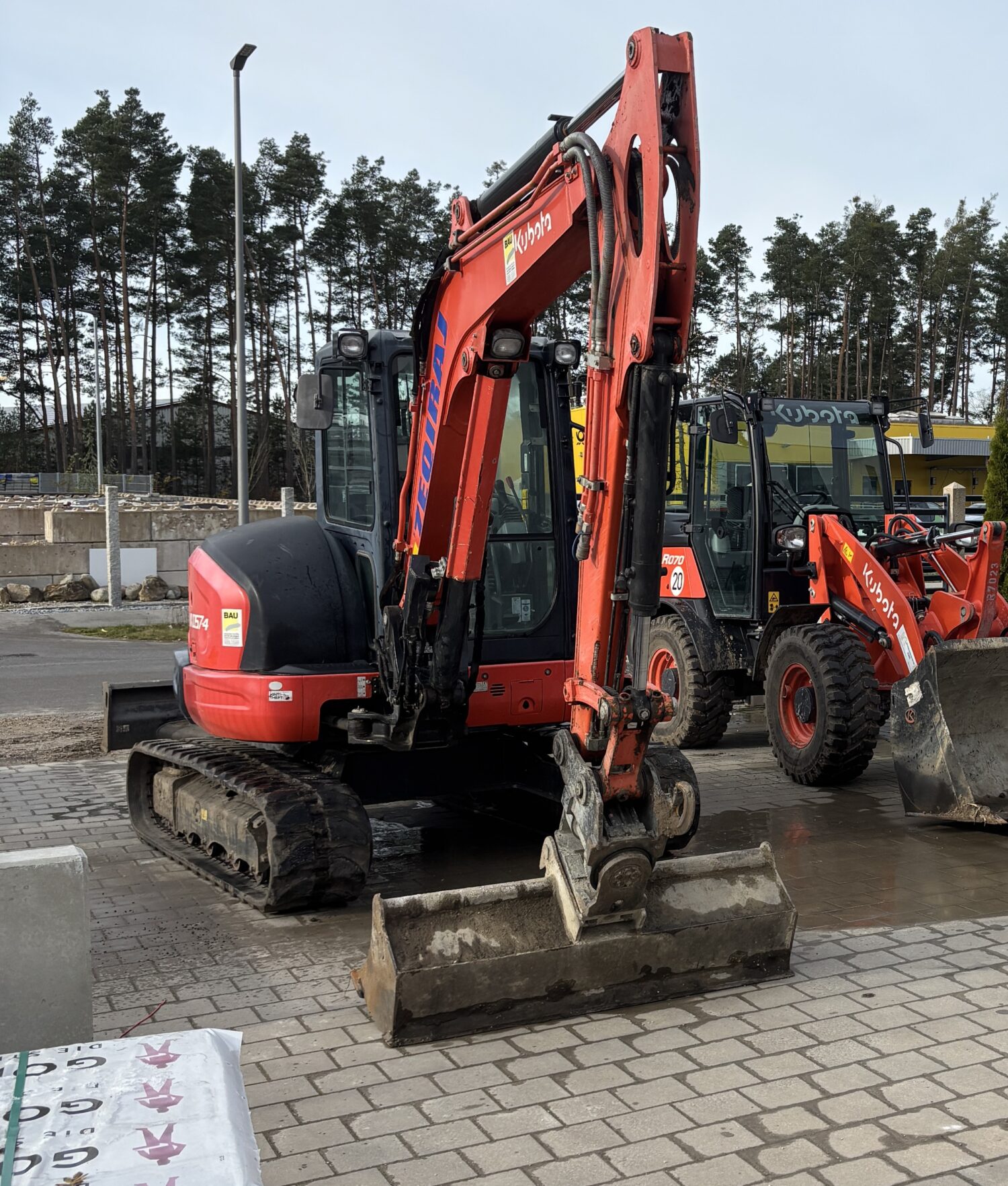 Kubota KX057-4 (5,5t) Bagger – Leistungsstark für Ihre Baustelle