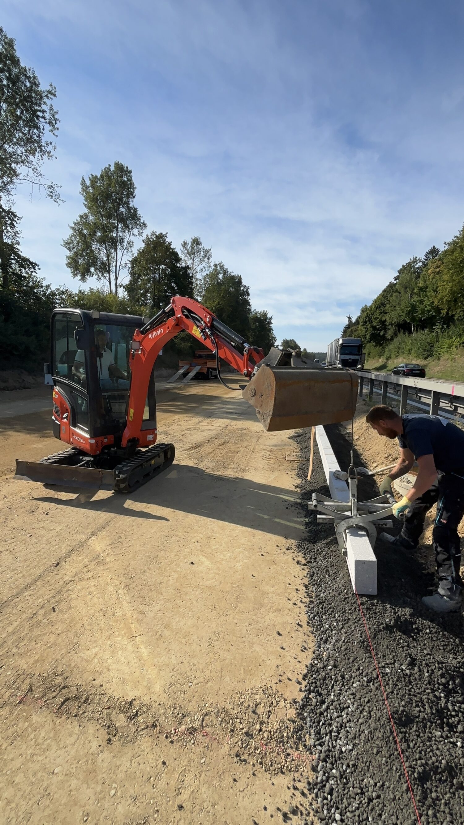 Minibagger für Gartenbau und kleine Projekte auch mit Zubehör