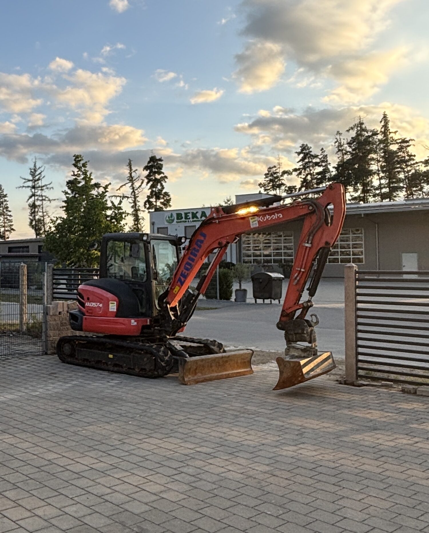 Starker Minibagger für große Projekte