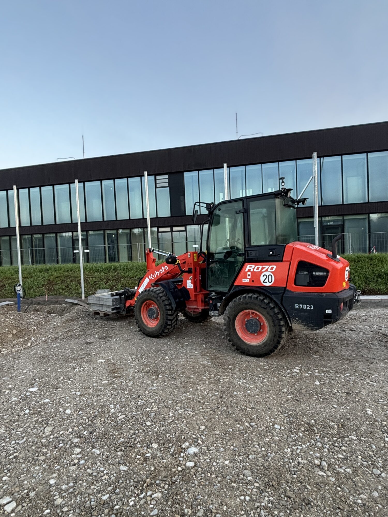 Radlader für Schüttgut und Erdbewegung