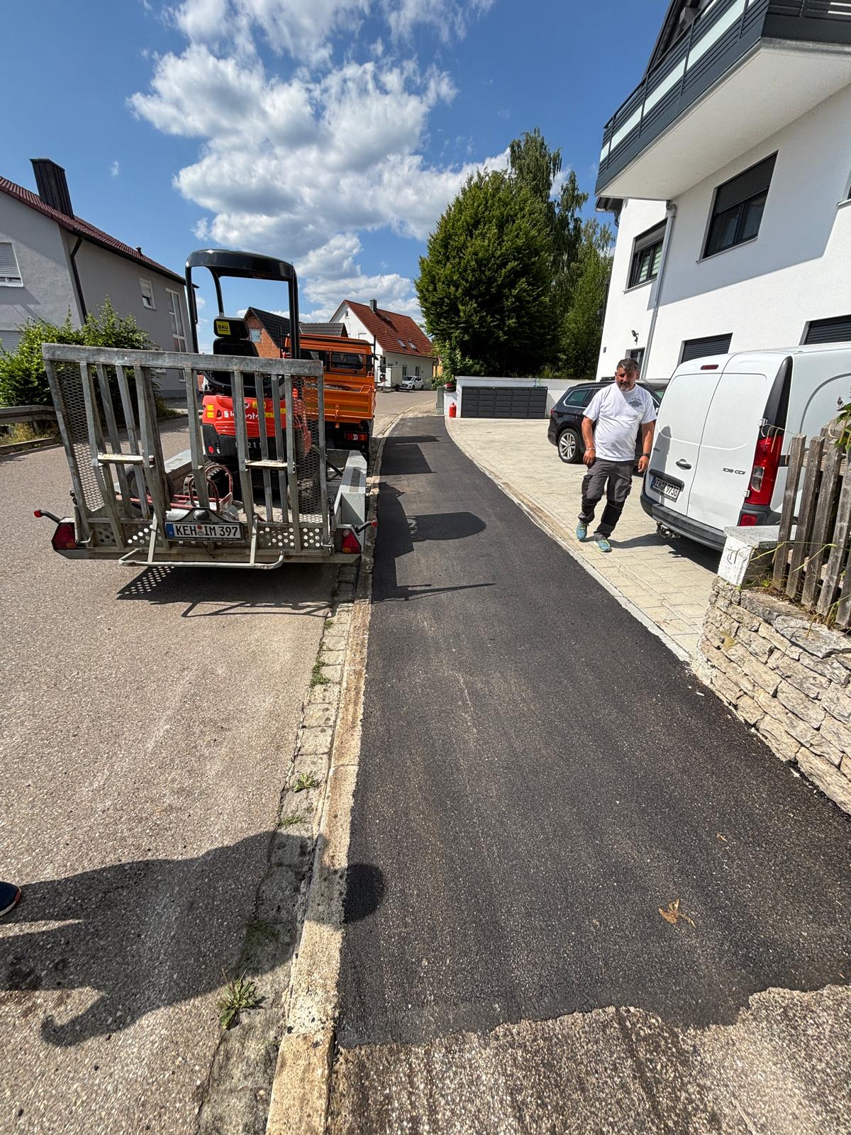 Maschinenanhänger mit Befestigungssystem